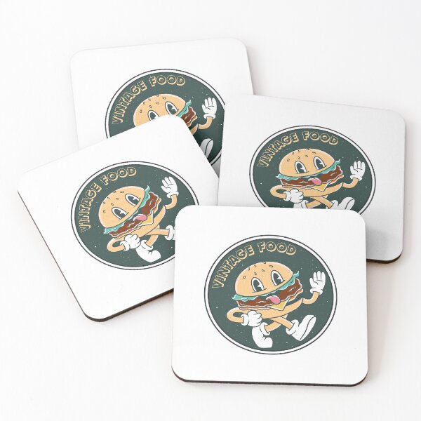 Item preview, Funny burguer - Vintage food designed and sold by MOA-STYLE.