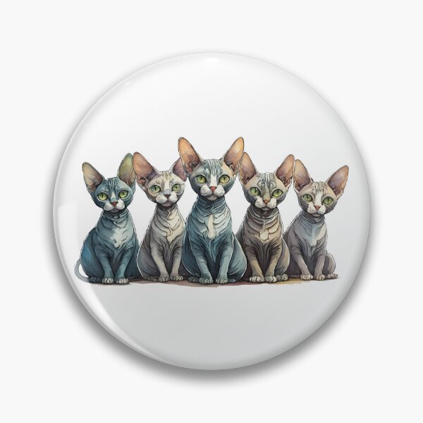 Item preview, 5 Sphynx designed and sold by Angry Swan Designs.