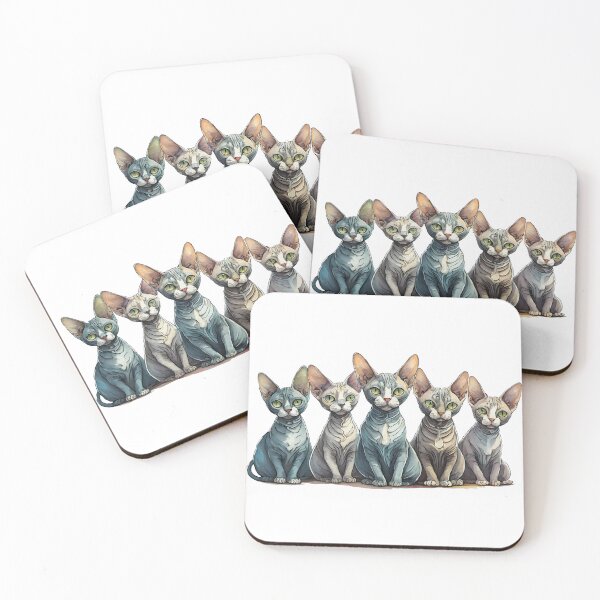 Item preview, 5 Sphynx designed and sold by Angry Swan Designs.