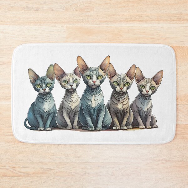 Item preview, 5 Sphynx designed and sold by Angry Swan Designs.