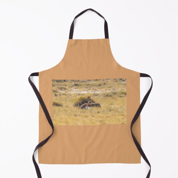 Item preview, Namibia. Etosha National Park. Cheetah with Cubs Feeding on Fresh Kill. designed and sold by vadim19.