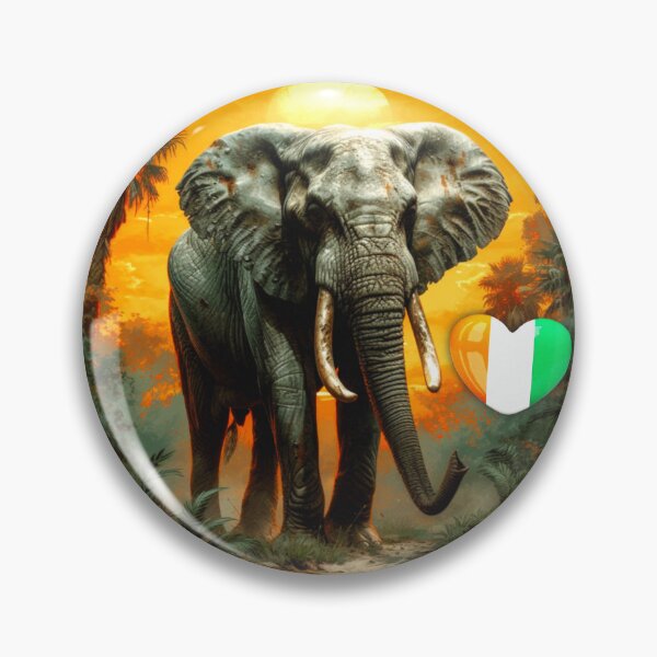 Item preview, Ivory Coast Elephants Supporter Design - Pride and Passion designed and sold by Harbaween.