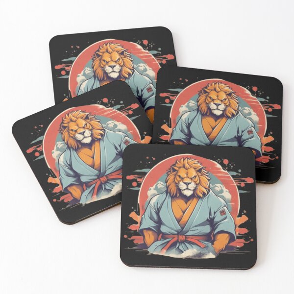 Item preview, Vintage samurai lion designed and sold by Shtex.