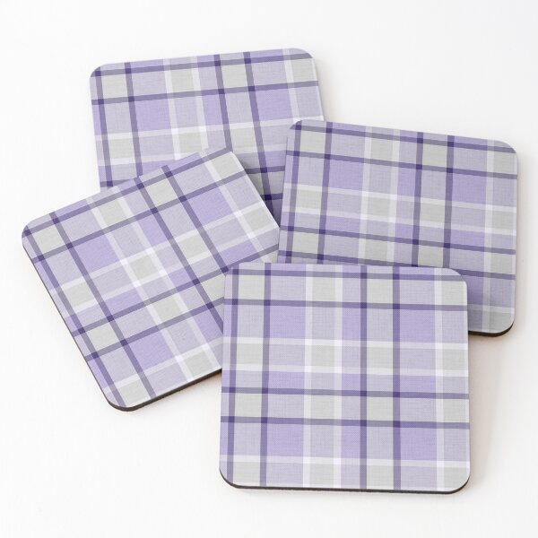 Item preview, Light gray-lilac tartan plaid.  designed and sold by marinaklykva.