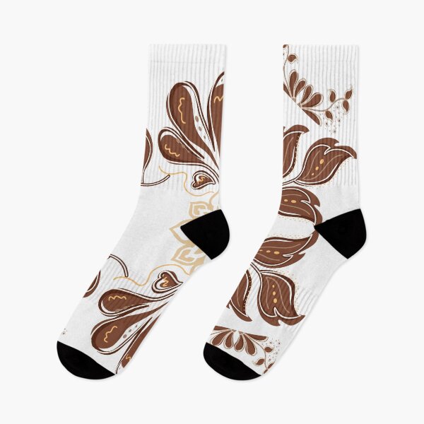 Item preview, Tribal influenced Floral pattern, designed and sold by Swingfroglet.