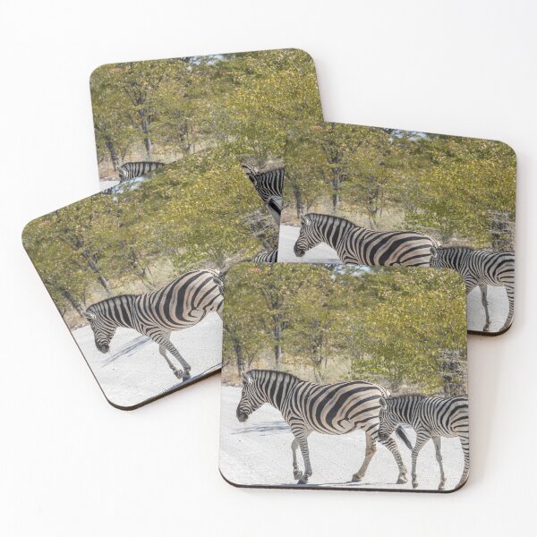 Item preview, Namibia. Etosha National Park. Zebras Crossing Road.  designed and sold by vadim19.