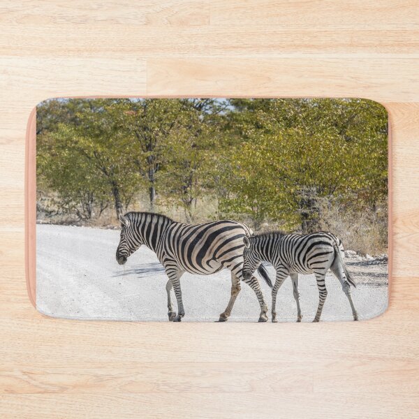 Item preview, Namibia. Etosha National Park. Zebras Crossing Road.  designed and sold by vadim19.