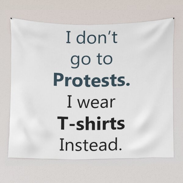 Item preview, Apathy protest t-shirt design designed and sold by GetItGiftIt.