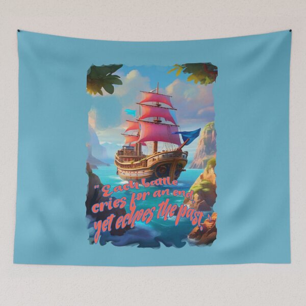 Item preview, War Ship - Each Battle Cries For An End designed and sold by Ramzadeen.