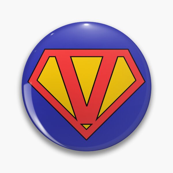 Item preview, Letter V | Super Letter | Red and Yellow designed and sold by Christiana-Art.