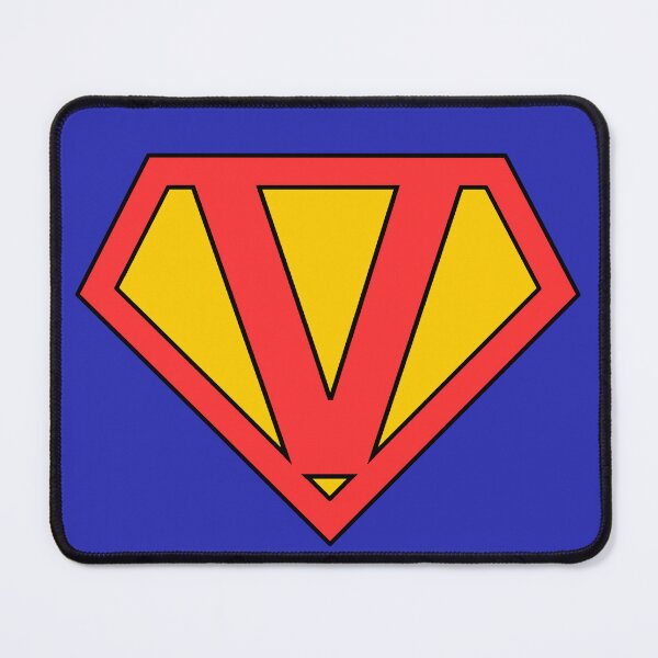 Item preview, Letter V | Super Letter | Red and Yellow designed and sold by Christiana-Art.