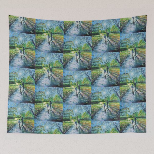 Item preview, A Walk in the Park - beautiful Autumnal sunshine designed and sold by LittleLiz.