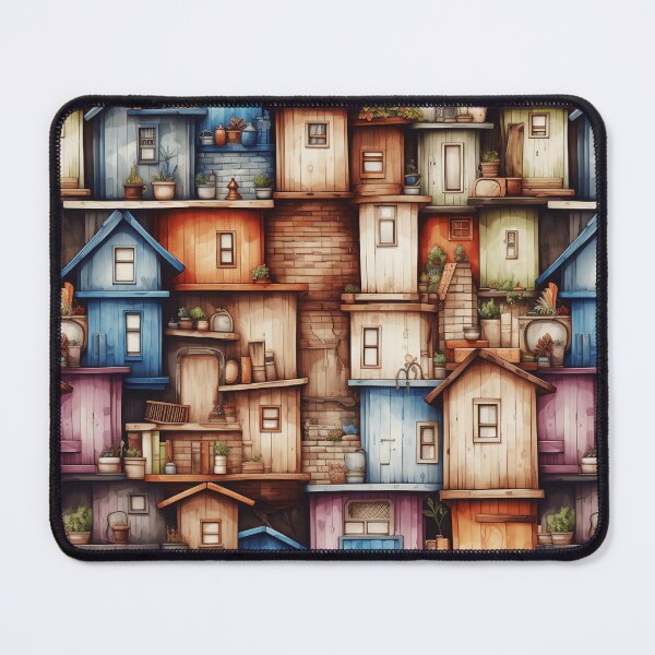 Item preview, Tiny Houses Over Houses Cute Watercolor designed and sold by Geek Updated.