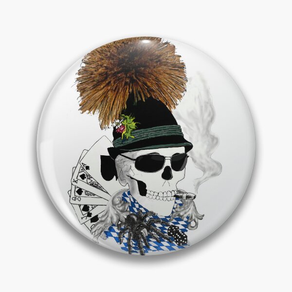 Item preview, Design "Oktoberfest Skull" created by pedao. designed and sold by pedao.