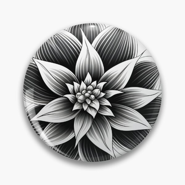Item preview, Black and white Agave plant print designed and sold by dcrc.