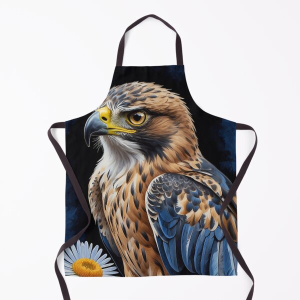 Item preview, Birth Month Bird and Flower - September Hawk & Aster designed and sold by waterhutch.