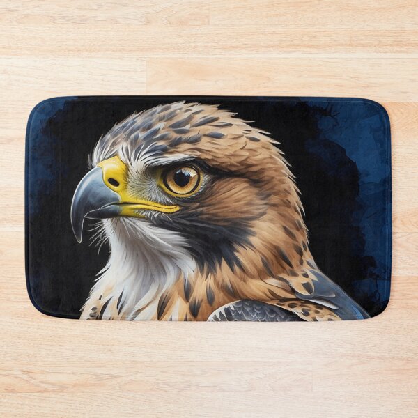 Item preview, Birth Month Bird and Flower - September Hawk & Aster designed and sold by waterhutch.