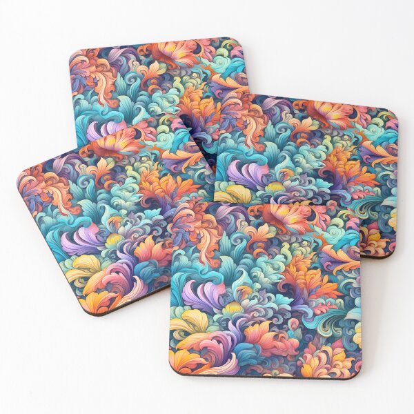 Item preview, Seamless Floral Swirls. Abstract Painting designed and sold by GiveMeMood.