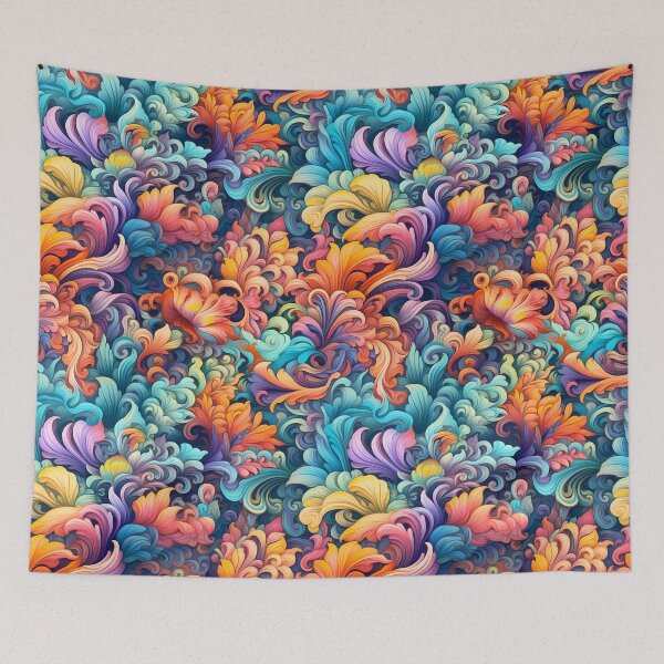 Item preview, Seamless Floral Swirls. Abstract Painting designed and sold by GiveMeMood.