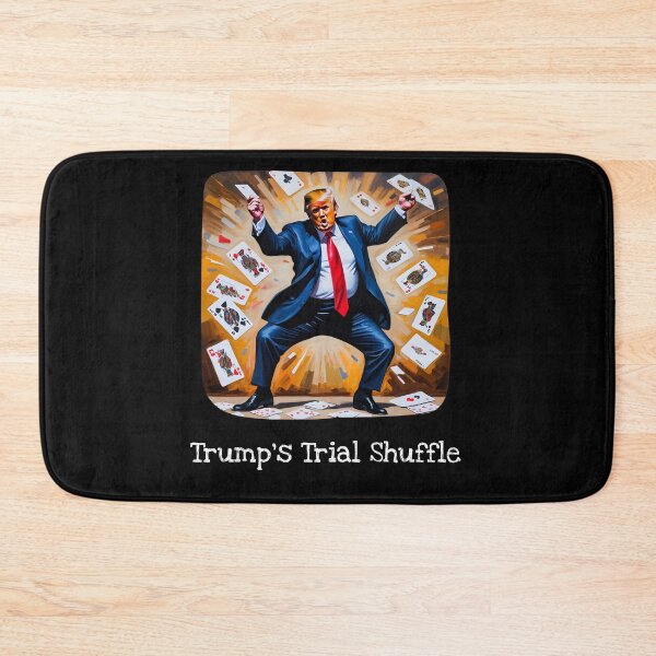 Item preview, Trump's Trial Shuffle designed and sold by HeadTurningArt.