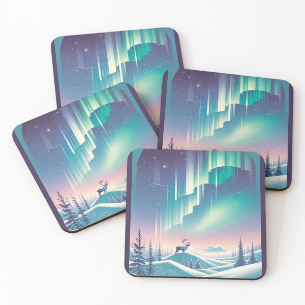 Item preview, Jokkmokk Sweden Lapland - Digital Art Poster designed and sold by TravelMarvel.