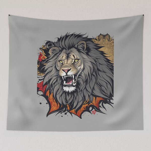 Item preview, Lion designed and sold by ArtCraftLab.