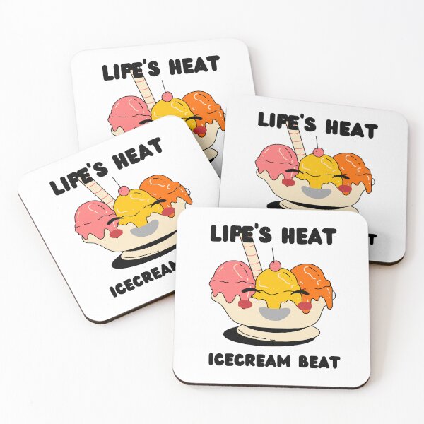 Item preview, Life's heat icecream beat for ice cream chocolate lover designed and sold by Cosmicworld07.
