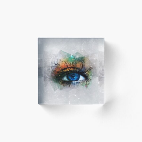 Shatter Me. Acrylic Block