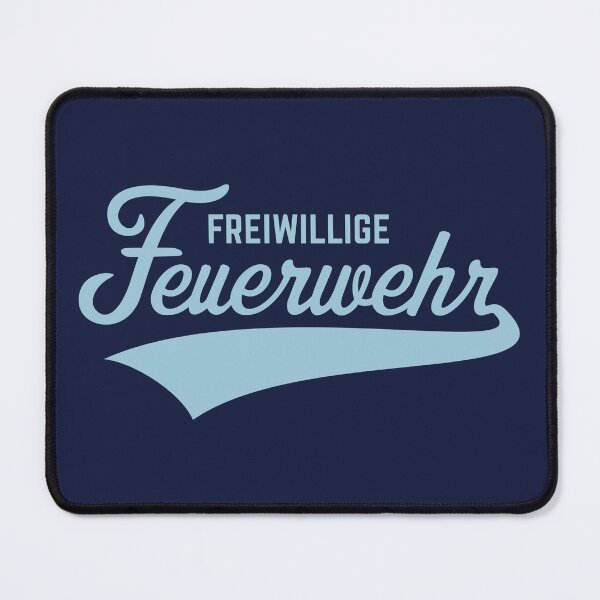 Item preview, Volunteer fire department (lettering / Sky Blue) designed and sold by MrFaulbaum.