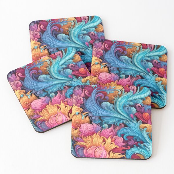 Item preview, Seamless Abstract Painting. Floral Swirls designed and sold by GiveMeMood.
