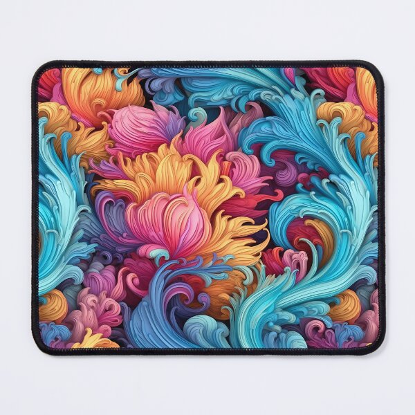Item preview, Seamless Abstract Painting. Floral Swirls designed and sold by GiveMeMood.