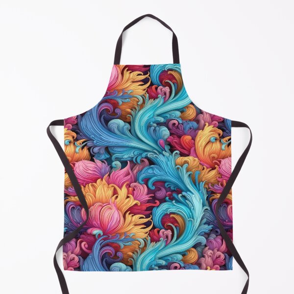 Item preview, Seamless Abstract Painting. Floral Swirls designed and sold by GiveMeMood.