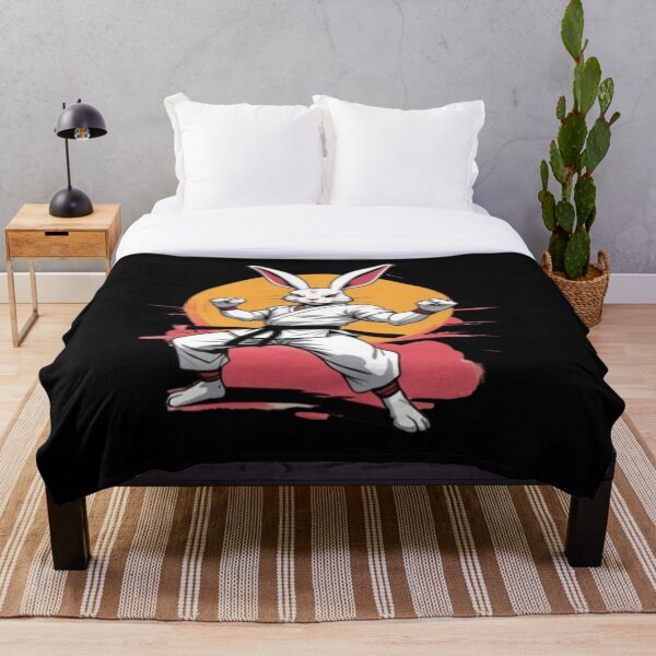 Item preview, Vintage karate rabbit designed and sold by Shtex.