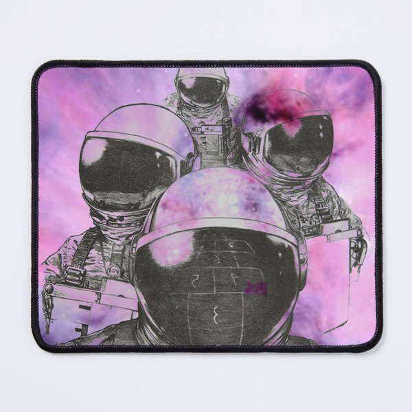 Item preview, Astronauts on the background of the cosmic sky designed and sold by DenisPri.
