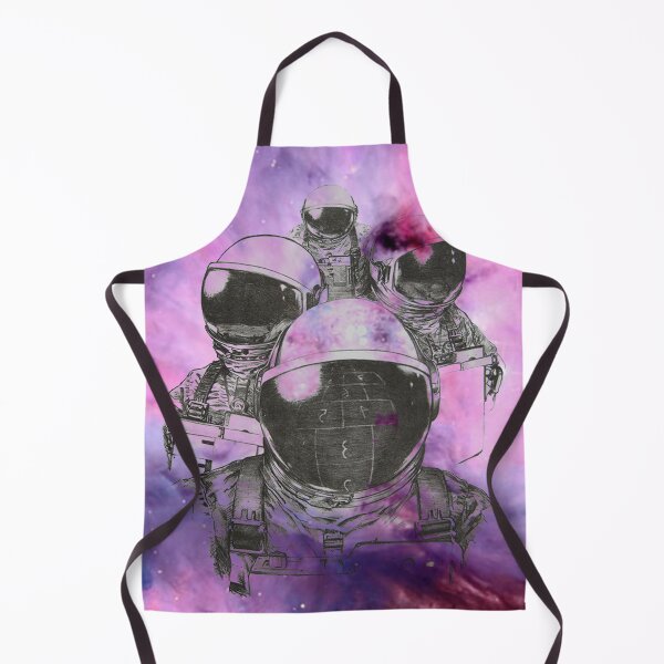 Item preview, Astronauts on the background of the cosmic sky designed and sold by DenisPri.