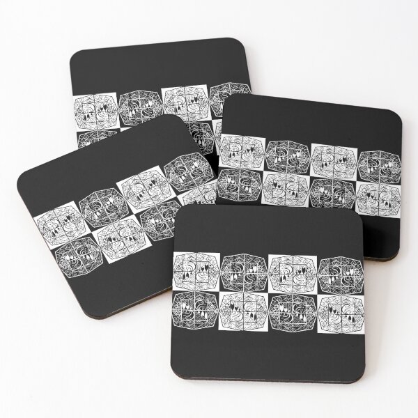 Item preview, Black-white Pattern creation designed and sold by Shirley cute art .