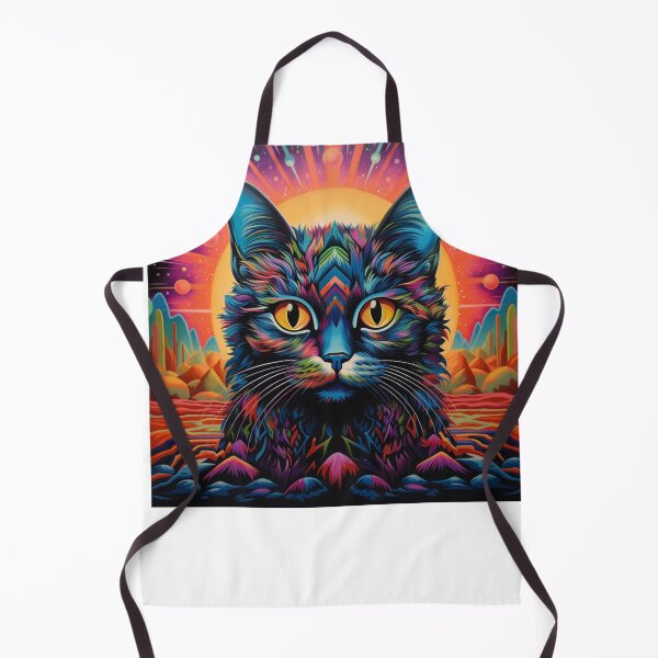 Item preview, Louis Wain Schizophrenia Cat Painting For Cat Lovers designed and sold by Petsthetic.