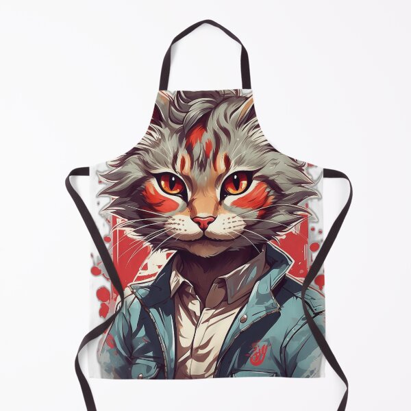 Item preview, A Pixelated Cat Wearing a Stylish Jacket designed and sold by Diwakar-Designs.