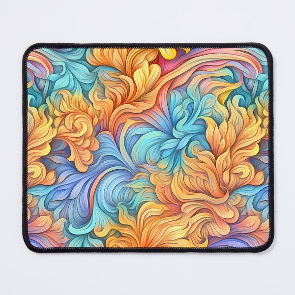 Item preview, Seamless Abstract Painting. Floral Swirls Pattern. designed and sold by GiveMeMood.