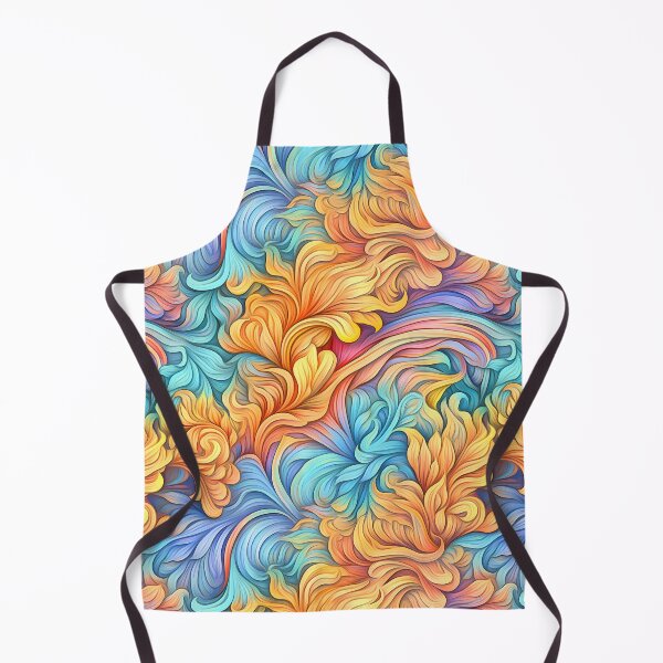 Item preview, Seamless Abstract Painting. Floral Swirls Pattern. designed and sold by GiveMeMood.