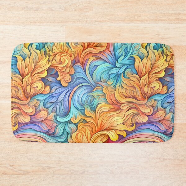 Item preview, Seamless Abstract Painting. Floral Swirls Pattern. designed and sold by GiveMeMood.