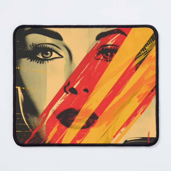 Item preview, Eyes of Intrigue - Film Noir Femme Fatale Poster designed and sold by pooshda.