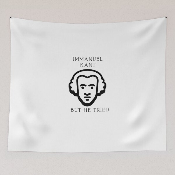 Item preview, immanuel kant designed and sold by AtkaWoo.