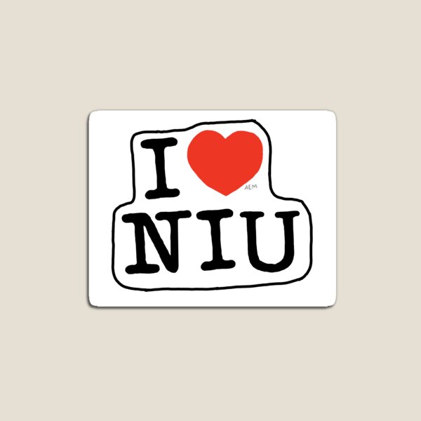 Item preview, I <3 NIU designed and sold by KKPsi-KappaNu.