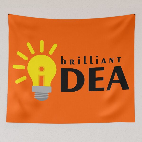 Item preview, Brilliant idea bulb black designed and sold by Warrioll.