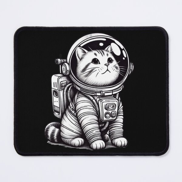 Item preview, Cute astronaut cat, space kitten designed and sold by wittyprinttop.
