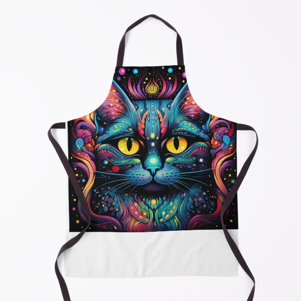 Item preview, Louis Wain Schizophrenia Cat Painting For Cat Lovers designed and sold by Petsthetic.