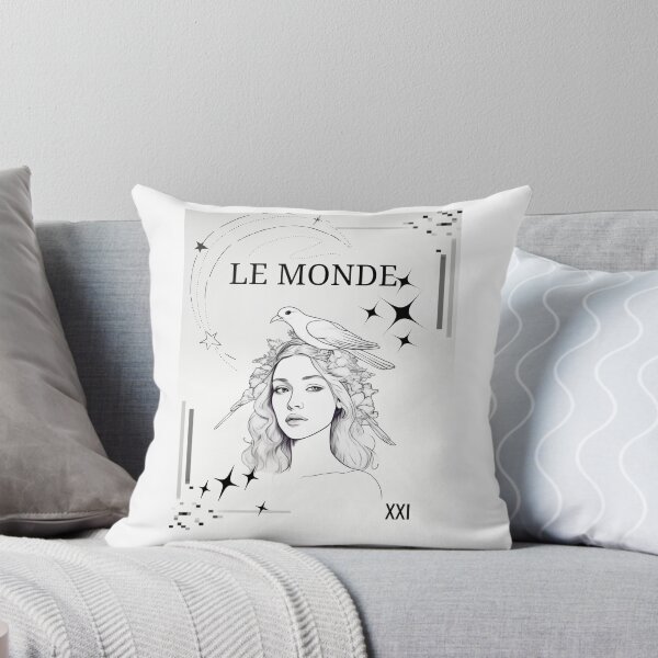 Item preview, Le Monde Tarot designed and sold by CrookedMelody.