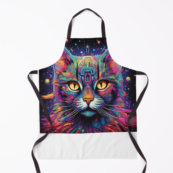Item preview, Louis Wain Schizophrenia Cat Painting For Cat Lovers designed and sold by Petsthetic.