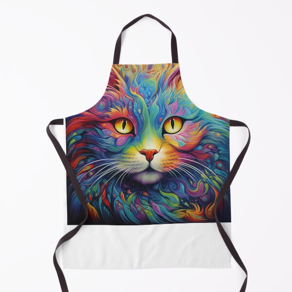 Item preview, Louis Wain Schizophrenia Cat Painting For Cat Lovers designed and sold by Petsthetic.